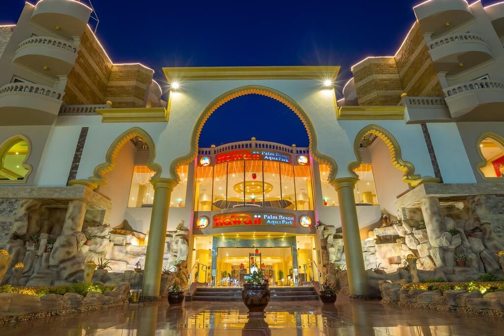 Hawaii Palm Resort & Aqua Park Hurghada Ngoại thất bức ảnh