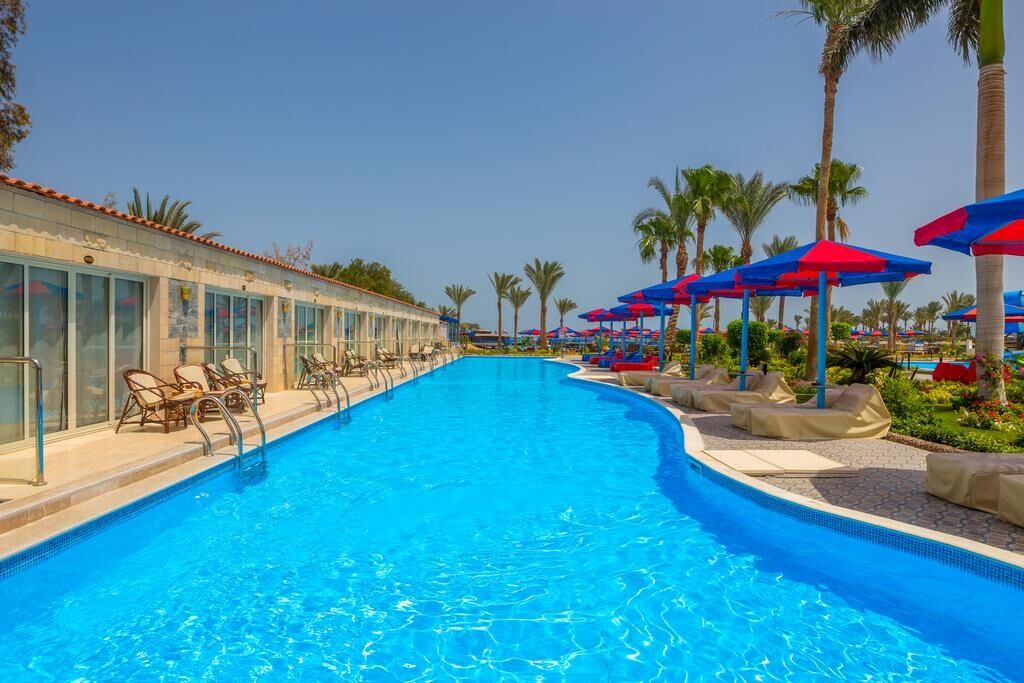 Hawaii Palm Resort & Aqua Park Hurghada Ngoại thất bức ảnh